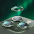 Фото #3 товара Защитное стекло для камеры iPhone 11 USAMS USAMS металлическое кольцо зеленое