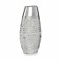 Vase Width Silver Ceramic 7 x 29,5 x 14 cm (6 Units)