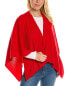 Фото #1 товара Amicale Cashmere Cashmere Cape Women's