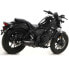 ARROW Rebel With Aluminium Dark End Cap Honda CMX 500 Rebel ´17-21 Muffler