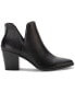 Фото #5 товара Women's Elizaa Notched Pointed Toe Dress Booties, Created for Macy's