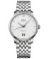 ფოტო #1 პროდუქტის Men's Swiss Automatic Baroncelli III Stainless Steel Bracelet Watch 40mm