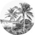 Фото #1 товара selbstklebende runde Tapete tropische La