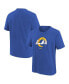 ფოტო #3 პროდუქტის Preschool Boys and Girls Royal Los Angeles Rams Team Wordmark T-shirt