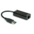 VALUE USB 3.0 to Gigabit Ethernet Converter - Black - 14 mm - 64 mm - 23 mm