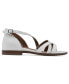 Фото #2 товара Women's Kika Asymmetrical Flat Sandals