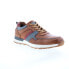 Фото #4 товара English Laundry Lohan EL2623L Mens Brown Leather Lifestyle Sneakers Shoes