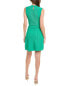 Фото #2 товара The Kooples Romantic Net A-Line Dress Women's Green 0