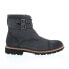 Фото #1 товара English Laundry Mead EL2474B Mens Gray Leather Lace Up Casual Dress Boots 8.5