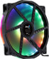 Фото #8 товара AEROCOOL ADVANCED TECHNOLOGIES Aerocool DUO20 PC Fan 20cm ARGB LED Dual Ring Antivibration 6 Pins Black - Fan - 20 cm - 700 RPM - 18.3 dB - 62.1 cfm - Black