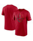 Фото #2 товара Men's Red Tampa Bay Buccaneers Icon Legend Performance T-shirt