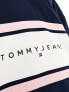 Фото #7 товара Tommy Jeans colorblock rugby shirt in navy