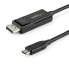 Фото #2 товара 6ft (2m) USB C to DisplayPort 1.2 Cable 4K 60Hz - Bidirectional DP to USB-C or USB-C to DP Reversible Video Adapter Cable - HBR2/HDR - USB Type C/TB3 Monitor Cable - 2 m - USB Type-C - DisplayPort - Male - Male - Straight