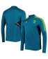 Фото #2 товара Men's Teal Juventus Team Training AEROREADY Quarter-Zip Top