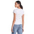 SALSA JEANS Timeless Round Neck Lyocell short sleeve T-shirt