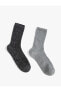 Фото #4 товара Носки Koton Colorful 2-Pack Socks