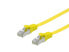 Фото #2 товара Equip Cat.6A U/FTP Flat Patch Cable - 5.0m - Yellow - 5 m - Cat6a - U/FTP (STP) - RJ-45 - RJ-45