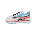 Фото #3 товара Puma Future Rider Airbrush Lace Up Toddler Boys White Sneakers Casual Shoes 382