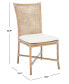 Фото #6 товара Chiara Rattan Accent Chair with Cushion, Set of 2