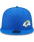 ფოტო #4 პროდუქტის Men's Royal Los Angeles Rams Flawless 59FIFTY Fitted Hat