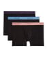 Фото #1 товара Men's Essential Cotton No-Show Trunk, Pack of 3