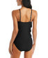 Фото #2 товара Women's Solid Citizen Tiered One-Piece Swimsuit