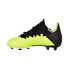 Adidas X 18.3 Firm Ground Kids Shoes Solar Yellow-Core Black DB2418