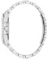 ფოტო #2 პროდუქტის Men's Phantom Crystal Stainless Steel Bracelet Watch 42mm