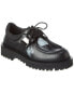 Фото #1 товара Valentino Leather Derby Shoe Men's