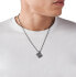 Men´s steel necklace with pendant EGS2754060