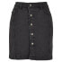 URBAN CLASSICS Organic Stretch Button Denim Denim Skirt