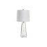 Фото #1 товара Настольная лампа DKD Home Decor Белый Металл 50 W 220 V 33 x 33 x 66 cm