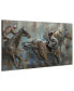 Фото #2 товара 'Race Day' Mixed Media Iron Hand Painted Dimensional Wall Sculpture - 60" x 30"