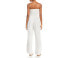 Peixoto Women's Harriet Jumpsuit White Canvas Size Large