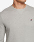 Men's Waffle-Knit Long-Sleeve Crewneck Top