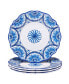 Фото #1 товара Сервировка стола Certified International набор тарелок для салата Veranda, 4 шт. 9"
