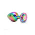 Фото #3 товара Anal plug and jewel in rainbow colors Plug Rainbow