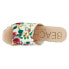 Фото #4 товара BEACH by Matisse Terry Floral Platform Clog Womens Size 5 M Dress Sandals TERRY