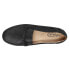 Фото #4 товара LifeStride Drew Black Loafers Womens Black Flats Casual H6622S1001
