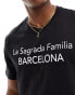 Фото #3 товара Only & Sons Barcelona print t-shirt in navy