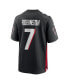 Фото #3 товара Big Boys Bijan Robinson Black Atlanta Falcons Game Jersey