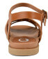 ფოტო #3 პროდუქტის Women's Kimmie Strappy Flat Sandals