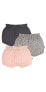 Baby Girls Baby Gauze Bubble Shorts, 3-Pack