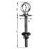 PLASTIMO M6 Stainless Steel Eye Bolt Серебристый, 35 mm - фото #2