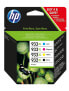 Фото #1 товара HP 932 Black/933 Cyan/Magenta/Yellow 4-pack Original Inks - Standard Yield - Pigment-based ink - Pigment-based ink - 8.5 ml - 4 ml - 4 pc(s)