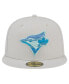 ფოტო #2 პროდუქტის Men's Khaki Toronto Blue Jays Stone Mist 59FIFTY Fitted Hat