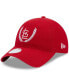 ფოტო #2 პროდუქტის Women's Red St. Louis Cardinals Leaves 9TWENTY Adjustable Hat