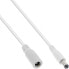 Фото #2 товара InLine DC extension cable - DC male/female 5.5x2.5mm - AWG 18 - white 3m