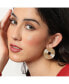 ფოტო #2 პროდუქტის Women's Circular Drop Earrings