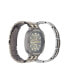 ფოტო #11 პროდუქტის Men's Crystal Bracelet Watch 46mm Gift Set